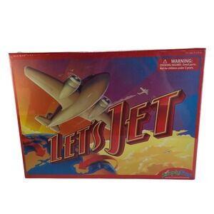 Lets Jet Geography Strategy World Facts Game Ages 8 and Up Simply Fun Sealed New